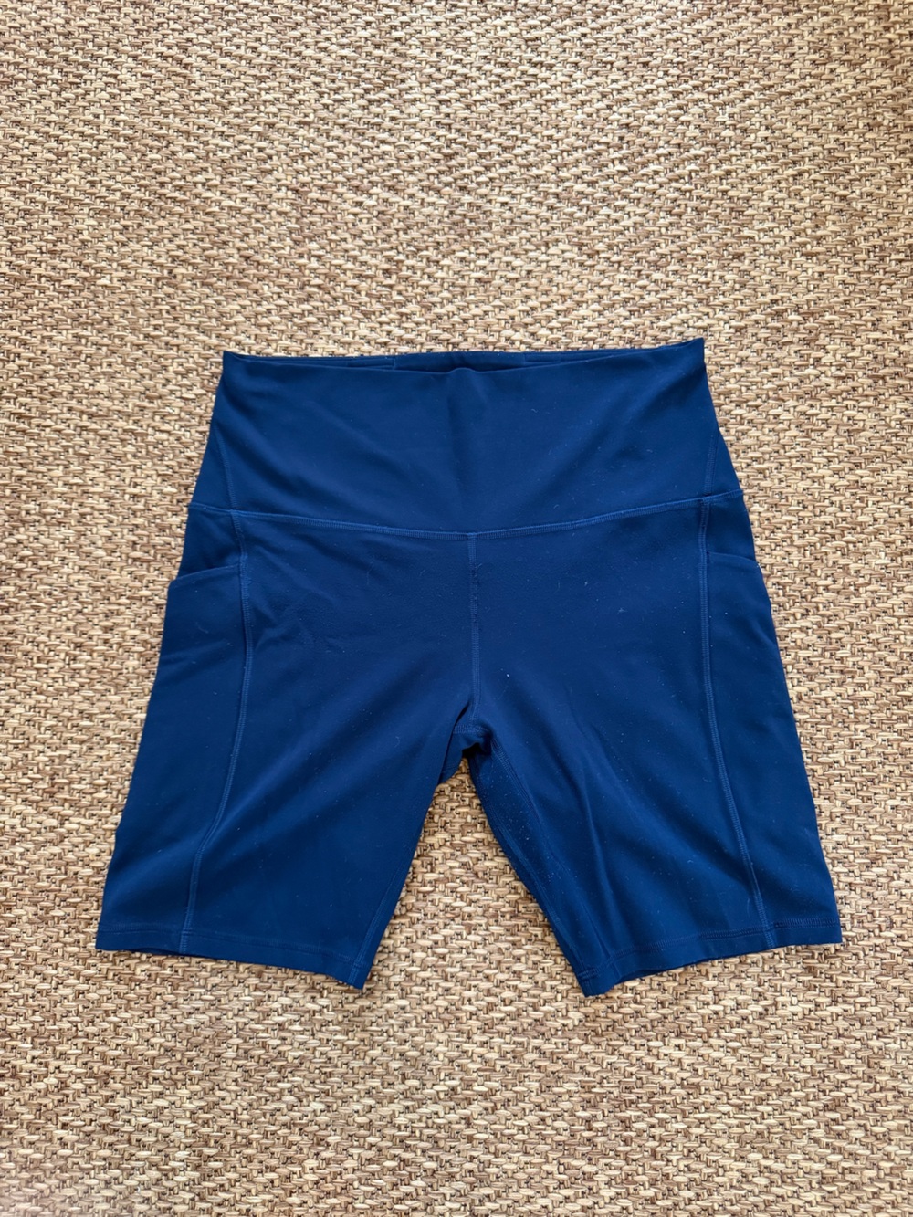 lululemon athletica Deep Navy High-Rise Bike Shorts
